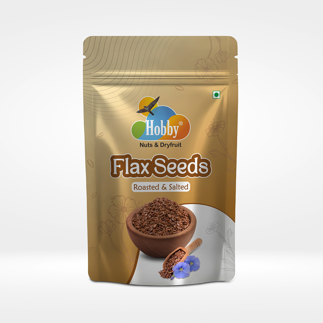 Hobby Flax Seeds (Roasted & Salted) 250 gm