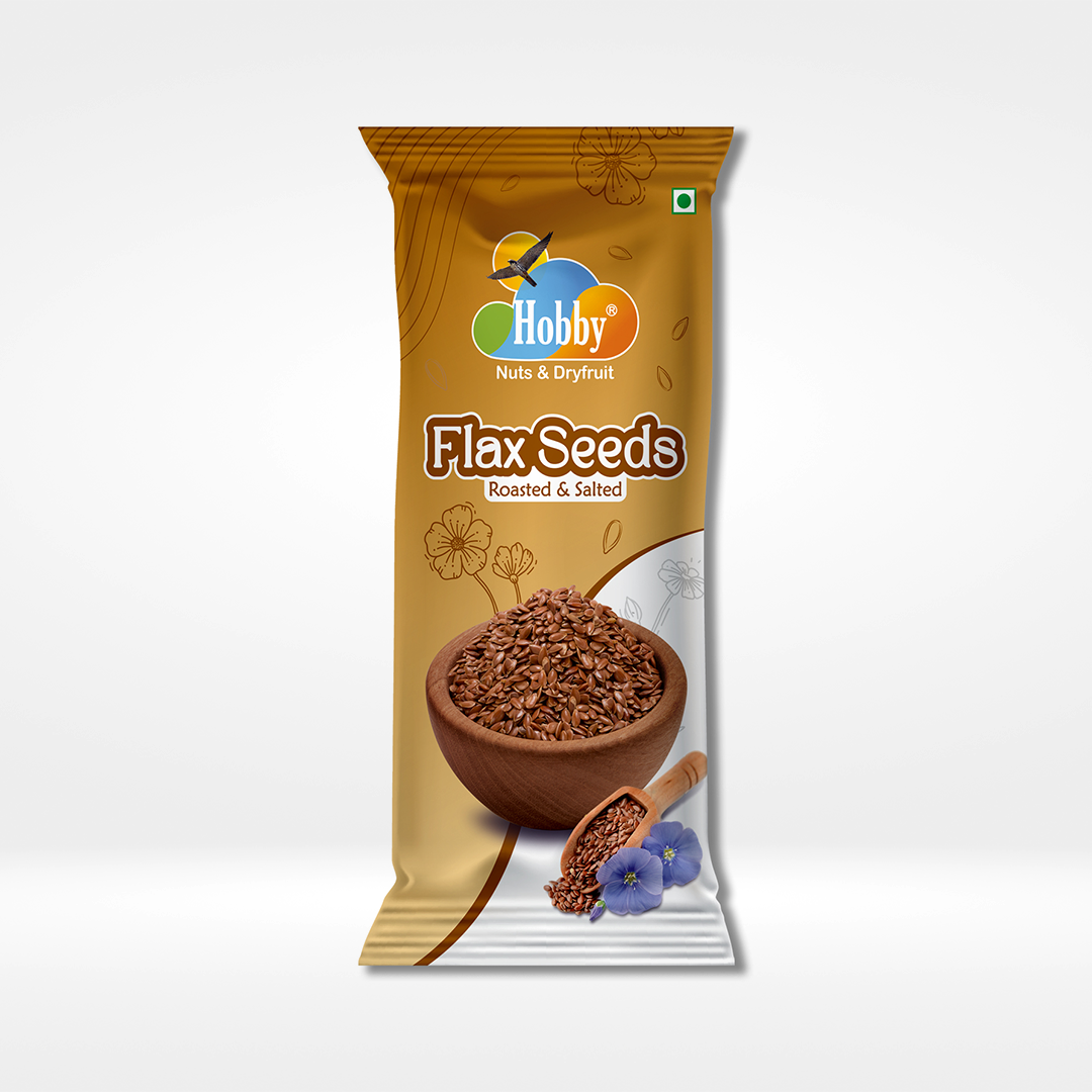 Hobby Flax Seeds (Roasted & Salted) 75g