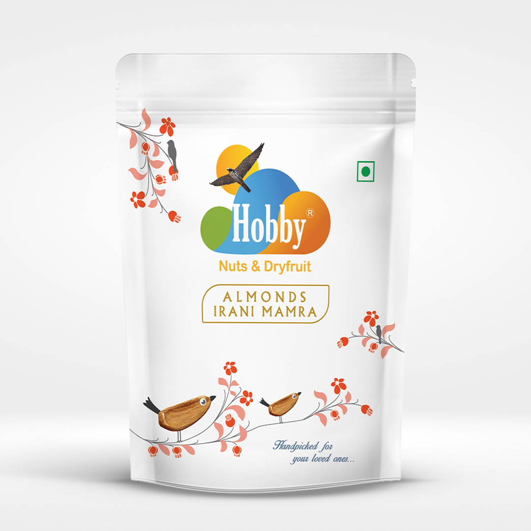 Hobby Almonds Irani Mamra 250 gm