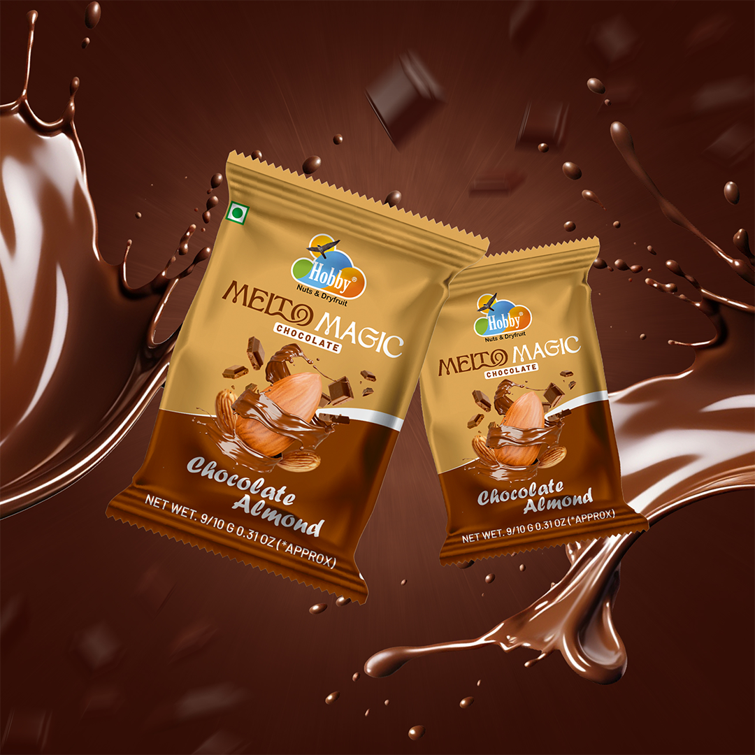 Hobby Chocolate Almond 10g - Image 3