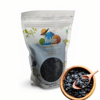 Hobby Premium Black Raisins Seedless 250g Healthy Dry Fruit Snack