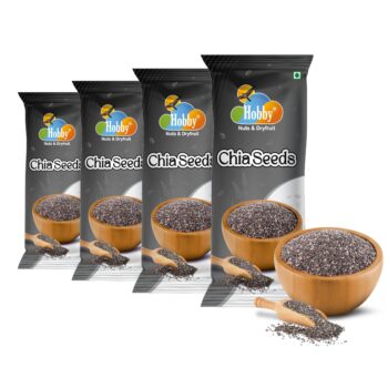 Natural black chia seeds 100g hygienically packed healthy superfood for daily consumption
