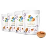 Premium California Raw Almonds 250g by HOBBY, crunchy whole American Badam Giri, high protein healthy snack for daily consumption