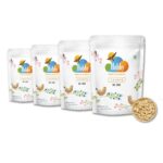 Premium W210 Cashew Nuts by Hobby Nuts & Dryfruit in resealable stand-up pouch – whole natural cashews, healthy dry fruits snack, rich in protein and nutrients.
