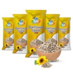 Hobby Raw Sunflower Seeds 100g, premium shelled sunflower seeds, protein and fiber rich superfood, natural healthy snack, suraj mukhi ke beej, vitamin E rich seeds.