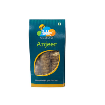 Hobby Anjeer Dry Fruits 250g, premium dried figs, natural anjeer dry fruit rich in fiber and nutrients, healthy dried fig snack in hygienic packaging.