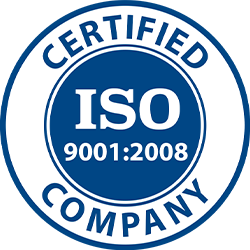ISO 9001:2008 Quality Management Certification Stamp